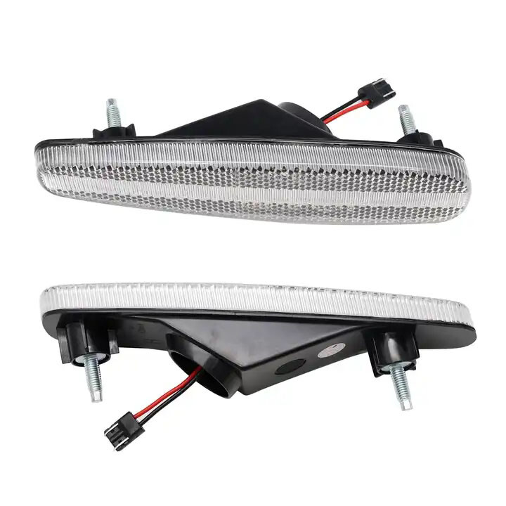 Pair Clear LED Side Marker Light Lamp For Nissan 240SX Silvia S14