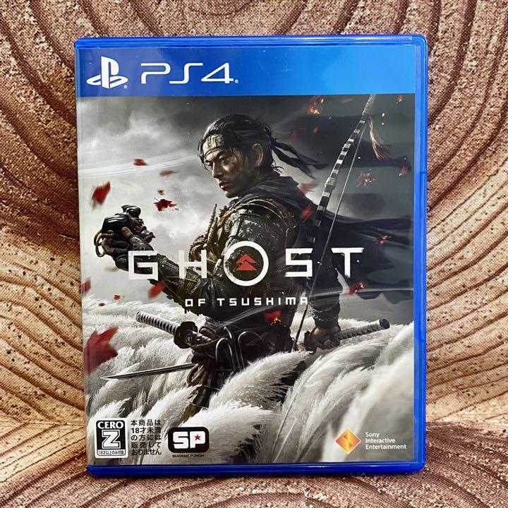 Ghost Of Tsushima 2020 Sony Japanese Games With Box PS4 Ghost Of Tsushima 2020 Sony Japanese Games With Box PS4