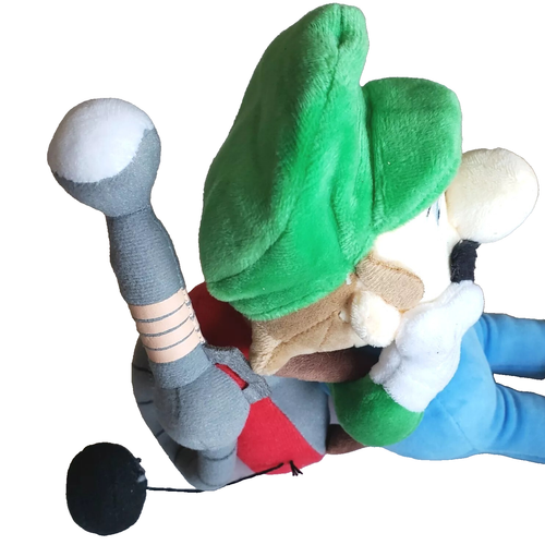 Super Mario Luigi's Mansion 8" Scared Luigi w/ Ghost Vacuum Nintendo Video Game - Picture 4 of 7