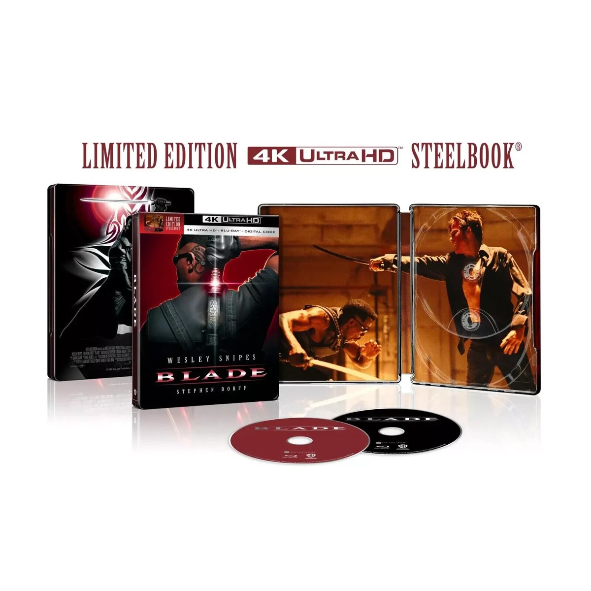 BLADE LIMITED EDITION STEELBOOK 4K ULTRA HD + BLU-RAY +