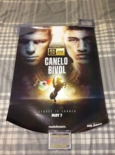 BOXING PPV POSTER CANELO ALVAREZ VS BIVOL MAY 7TH 2022 CHAMPIONSHIP TITLE 18x24!