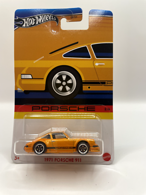 Hot Wheels 2024 '71 Porsche 911 Orange HW Porsche Series 2/6