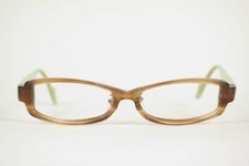 United Colors of Benetton BN-685 53 16 138 Brown Green Oval Glasses New