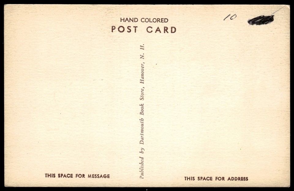 1930 Postcards Linen Alumni Gymnasium, Dartmouth College, Hanover, NH