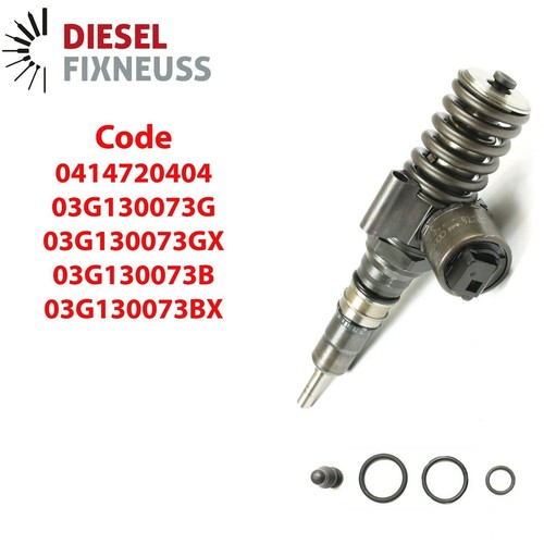 4x Diesel INJECTEUR 0414720404 VW Seat Audi Skoda 2,0 TDI BKD 03G130073G AZV BLB - Bild 3 von 16