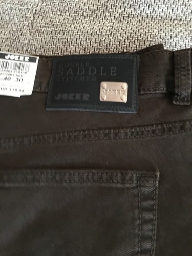 Joker Clark Herren Jeans Brown (3466/0309) Gr: wählbar neu mit Etikett - Bild 2 von 8