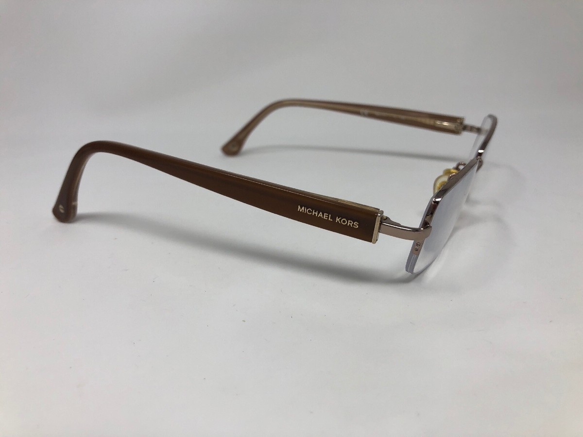 Michael Kors Mk312 239 Brown Authentic Eyeglasses 52-17-135 Michael Kors Women main image 4