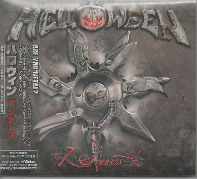 Helloween 7 Sinners CD NEU Where The Sinners Go Are You Metal Who Is Mr. Madman