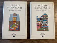 LE MILLE UNA NOTTE Edizione Integrale -2 VOL.-ORSA MAGGIORE EDITR.1990-RILEGATI