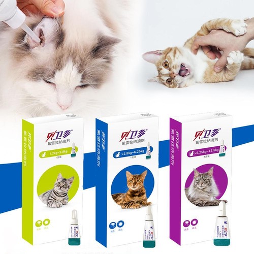 1Pack Fluralaner Drop for Cats -Protects Cats FromFIeas and Tlck New 2025 - Picture 4 of 14