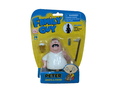 Family Guy Create-A-Figure Peter Figure MIB Walgreens Exclusive W/ Death Part