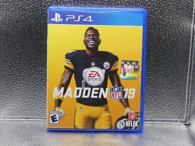 Playstation 4 PS4 Madden NFL 19 Tested & Working Sports E Everybody Video Game