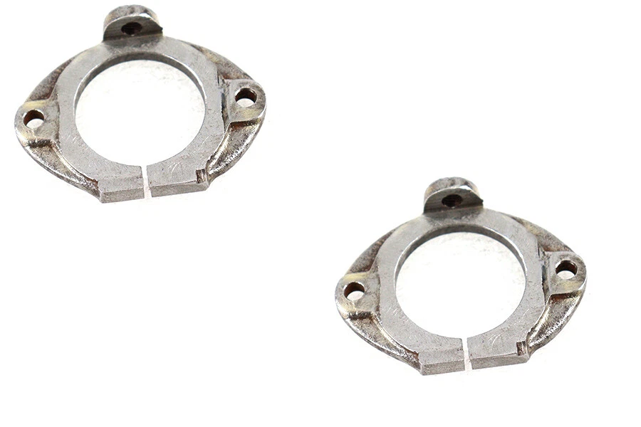 Juego de lengüetas de cubierta de horquilla de deslizamiento ancho para Harley Davidson Foto 3 de 4