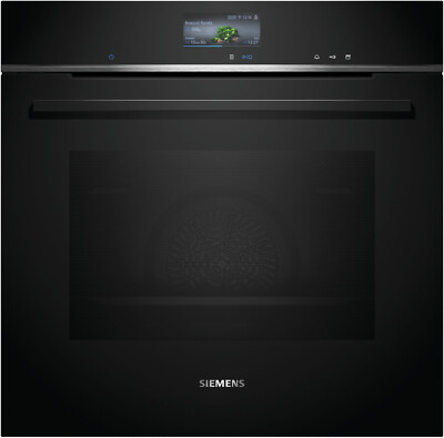 Siemens, HS736G3B1, iQ700 Einbau-Dampfbackofen  Schwarz, Edelstahl, EEK: A+
