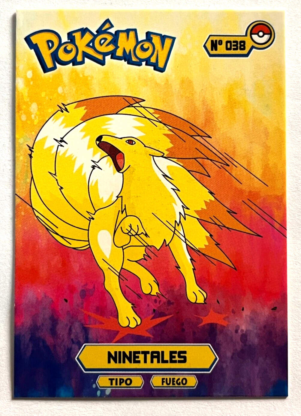 2025 POKEMON KANTO ATTACK Card #038 NINETALES Peru Edition