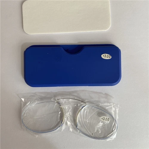 Ultradünne Lesebrille Nasenclip Optik Presbyopie +1,0 +1,5 +2,0 +2,5 +3,0 - Bild 18 von 28