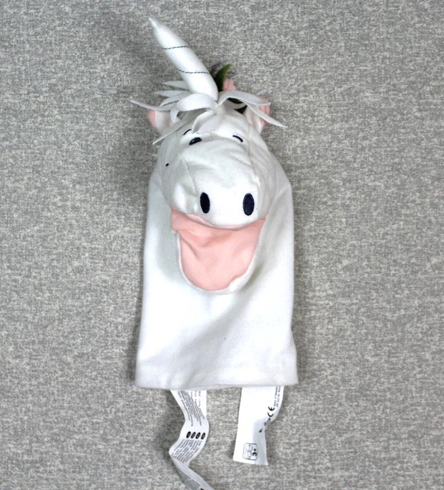IKEA FANTASIVÄRLD EINHORN PFERD PONY Handpuppe 30 cm Kuscheltier Stofftier - Bild 2 von 4