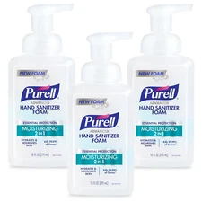 Purell Advanced Hand Sanitizer 2In1 Moisturizing Foam, Naturally Fragranced with