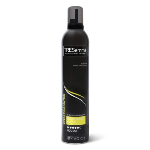 TRESemmé TRES Two Extra Hold Styling Mousse for All Day Humidity Resistance, -
