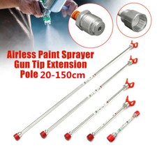 Universal Airless Paint Sprayer Spray Gun Tip Extension Pole Rod 20/30/50cm