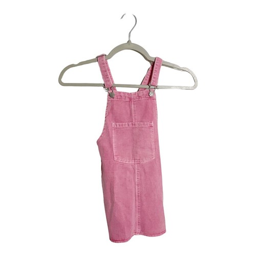Zara Girls Denim Overall Jumper Dress 