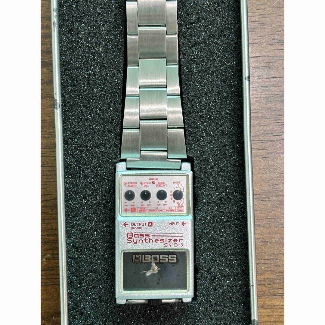 BOSS by Roland Winter Campaign in 1999-2000 SYB-3 Bass Synthesizer