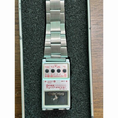 BOSS by Roland Winter Campaign in 1999-2000 SYB-3 Bass Synthesizer Wristwatch