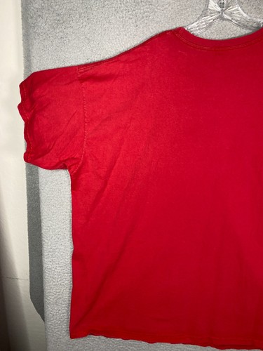 Vintage Air Jordan T-Shirt Mens 4XL Red All Over Print AOP Be Like Mike Wings - Picture 9 of 16