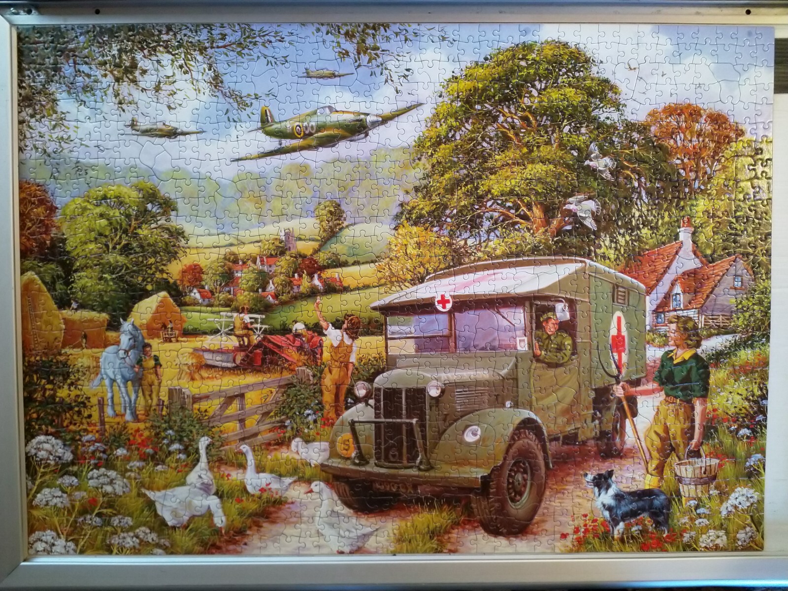 Jigsaw puzzles 1000 piece job lot bundle, 9 Hop jigsaws + 1 FREE eBay