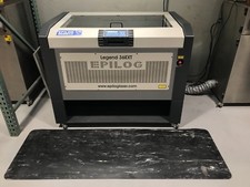 Epilog Legend 36 EXT 120 Watt Laser. Pre owned/Used. One owner. Well cared for.