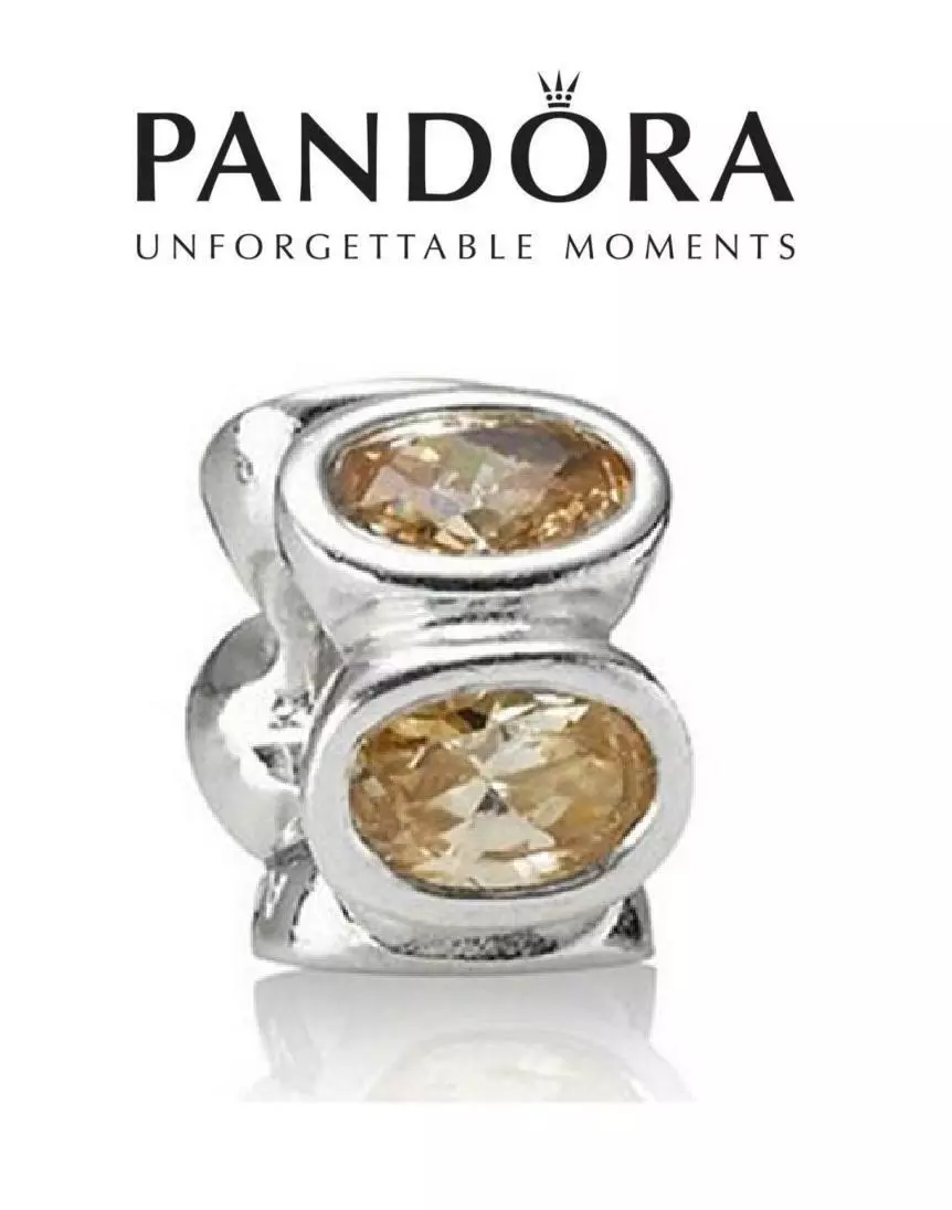 Pandora outlet champagne charm