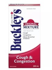 BUCKLEY'S Original Cough and Chest Congestion Syrup 200 ML |Canadian| FAST SHIP