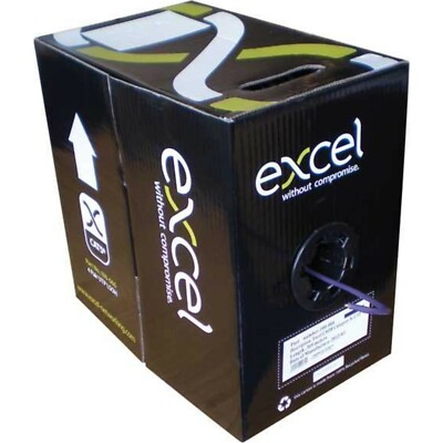 Excel Category 5E Cable U/UTP Dca LS0H 305m Box - Blue