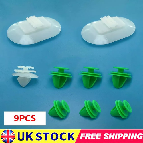 TONYSA Lot De 10 Clips De Fixation Pour Jupe Latérale De Voiture 1610186180 Remplacement De La Force De Serrage Forte Pour Citroen Ds3 2009 2015 77778933