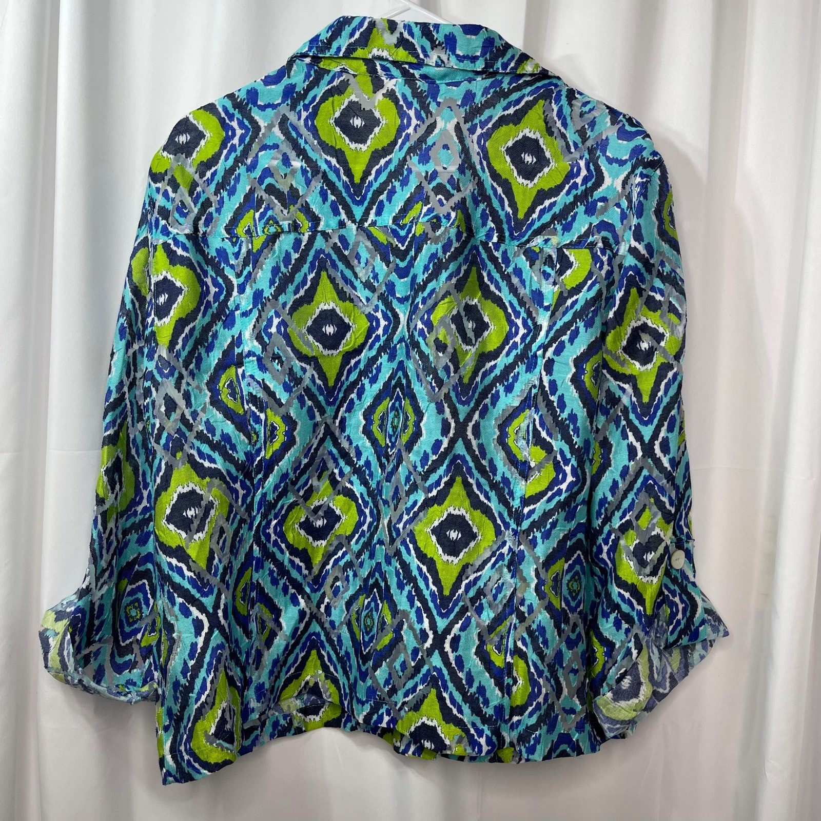 Ruby Rd button up down shirt blouse top women's 1… - image 14