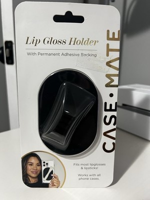 Case-Mate Lip Gloss Holder Adhesive Phone Mount Black Lipstick Holder NEW