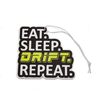Lufterfrischer Duftbaum für Auto Tuning air freshener 138 Eat sleep drift repeat
