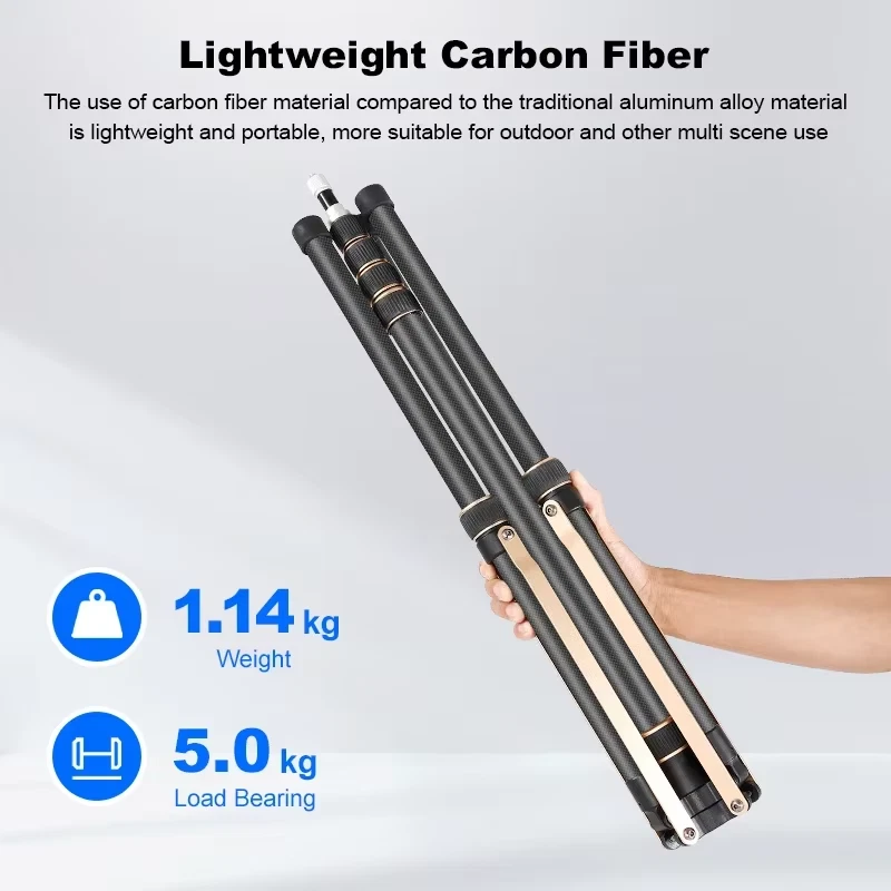 Tripod LS255C LS285C 200cm 270cm Carbon Fiber /Aluminum Light Stand For Photogra - Image 4 of 4