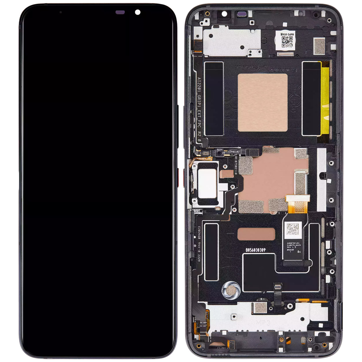 Ecran tactile OLED avec chassis pour Asus ROG Phone 6 / 6 Pro Reconditionné