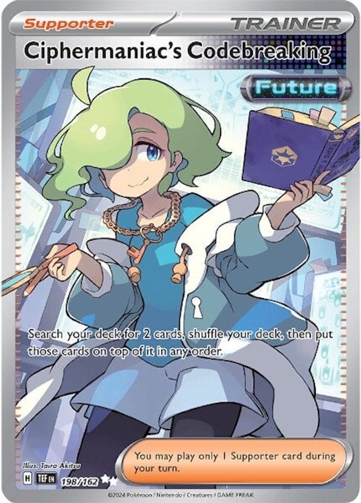 Pokemon Ciphermaniac's Codebreaking [TEFHolofoil - 198/162]NM