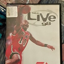 EA Sports NBA Live 98 Basketball Sports Game for Sega Genesis