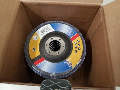 Fächerschleifscheiben Schleifmobteller Normfest 115mm x 22mm KORN 40 10 Stück
