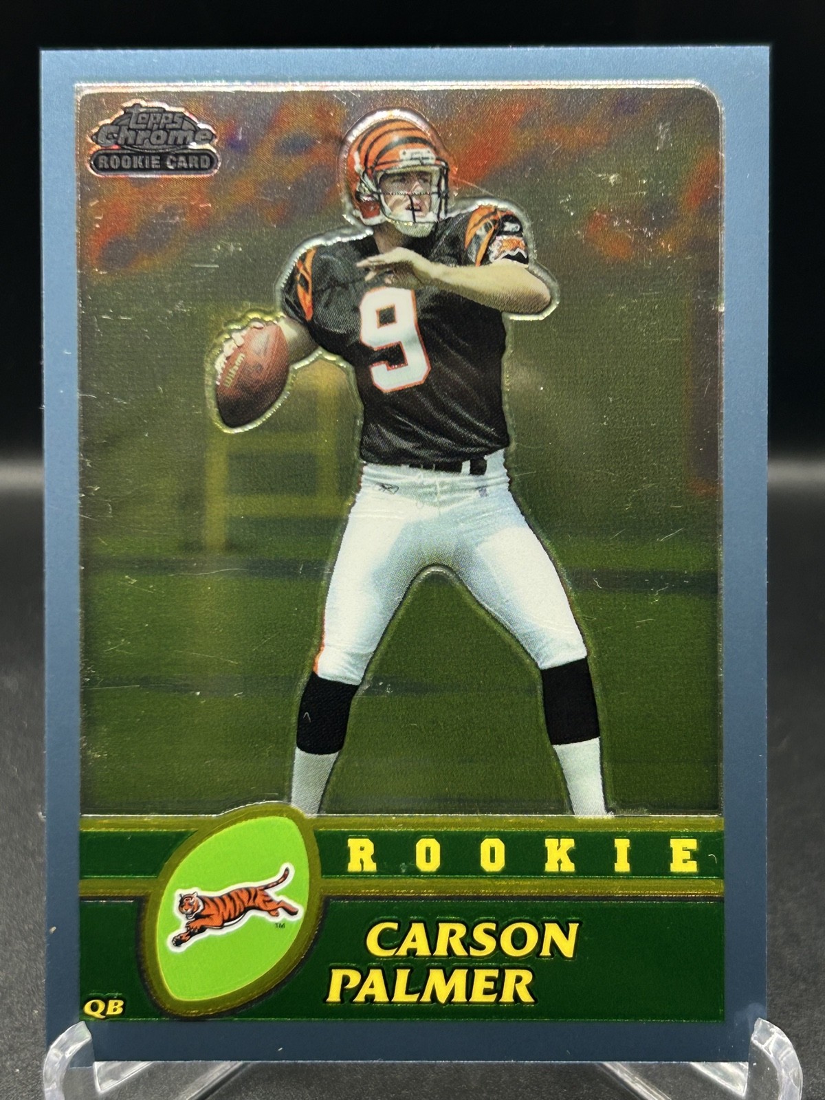 2003 Topps Chrome Rookie Carson Palmer #166 (RC) BENGALS