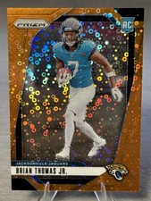 🌋🏈BRIAN THOMAS JR. 2024 Panini Prizm Orange Disco SP RC #JAGUARS PHENOM!!!🏈🌋
