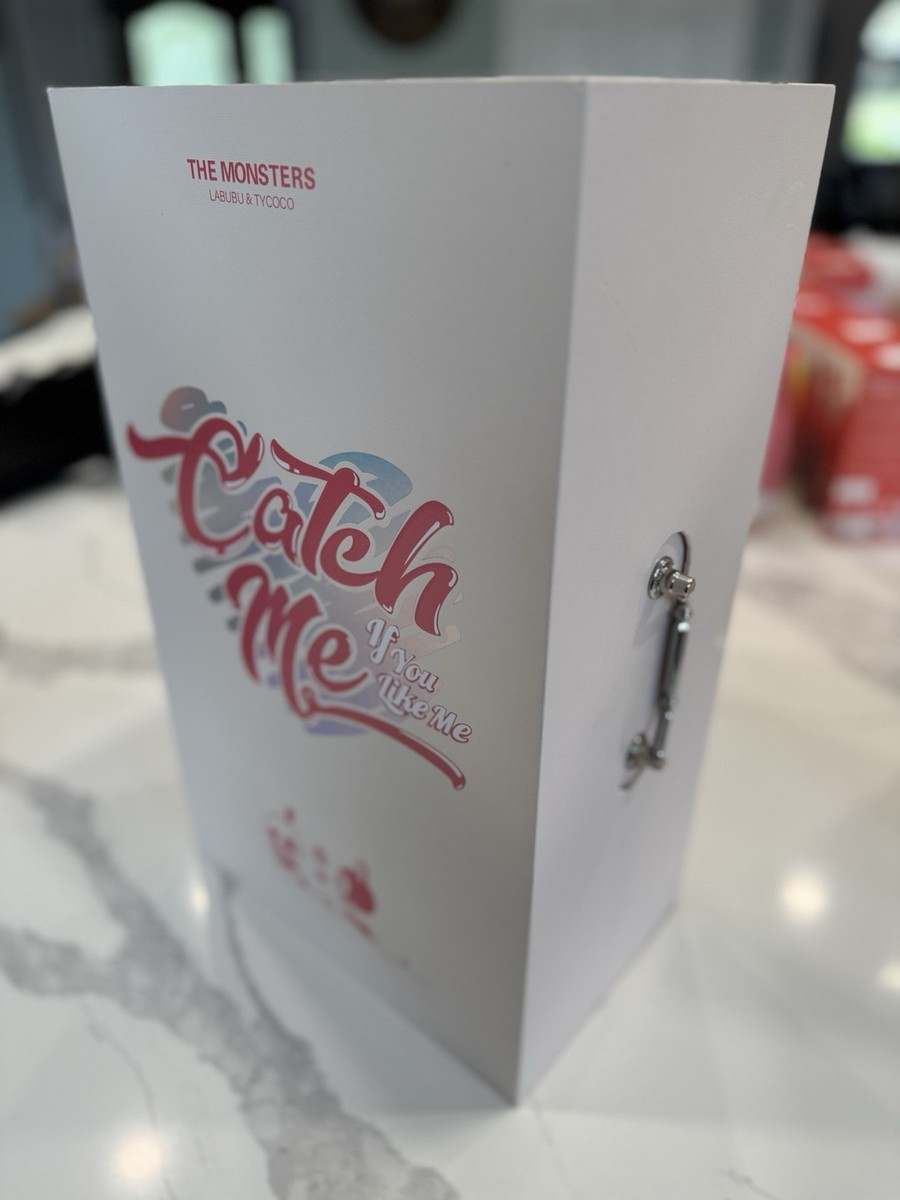 Pop Mart Labubu Catch Me If You Like Me Secret Pink Edition | New