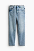 H&M Damen Jeans Gr. 34 Slim Straight High Ankle Jeans