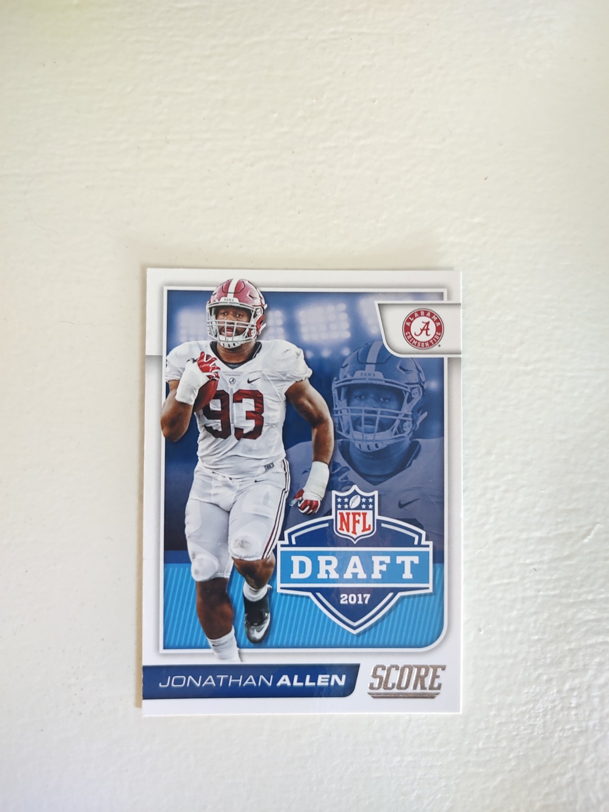 2017 Score - Nfl Draft Jonathan Allen #6 (RC)