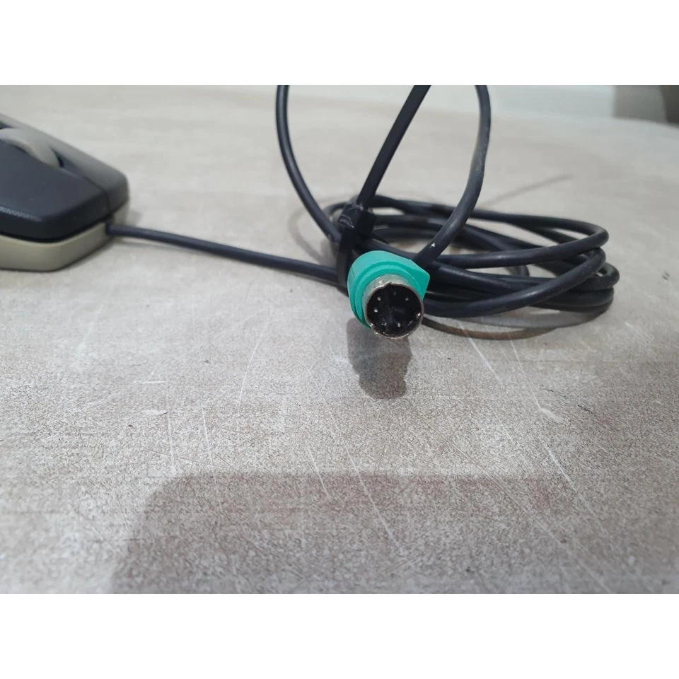 Acer NetScroll Mechanical Mouse Black & Grey Wired PS/2 2-Buttons Scroll Wheel - Image 4 of 4