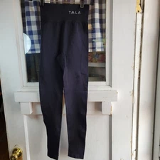 Tala T/ALA Women's Black Compression Leggings #293 Size Small NWOT