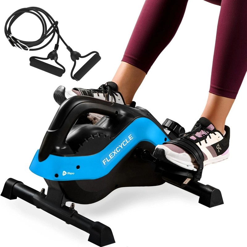 Lifepro 3-in-1 Under Desk Cycle Pedal Exerciser with Resistance Bands